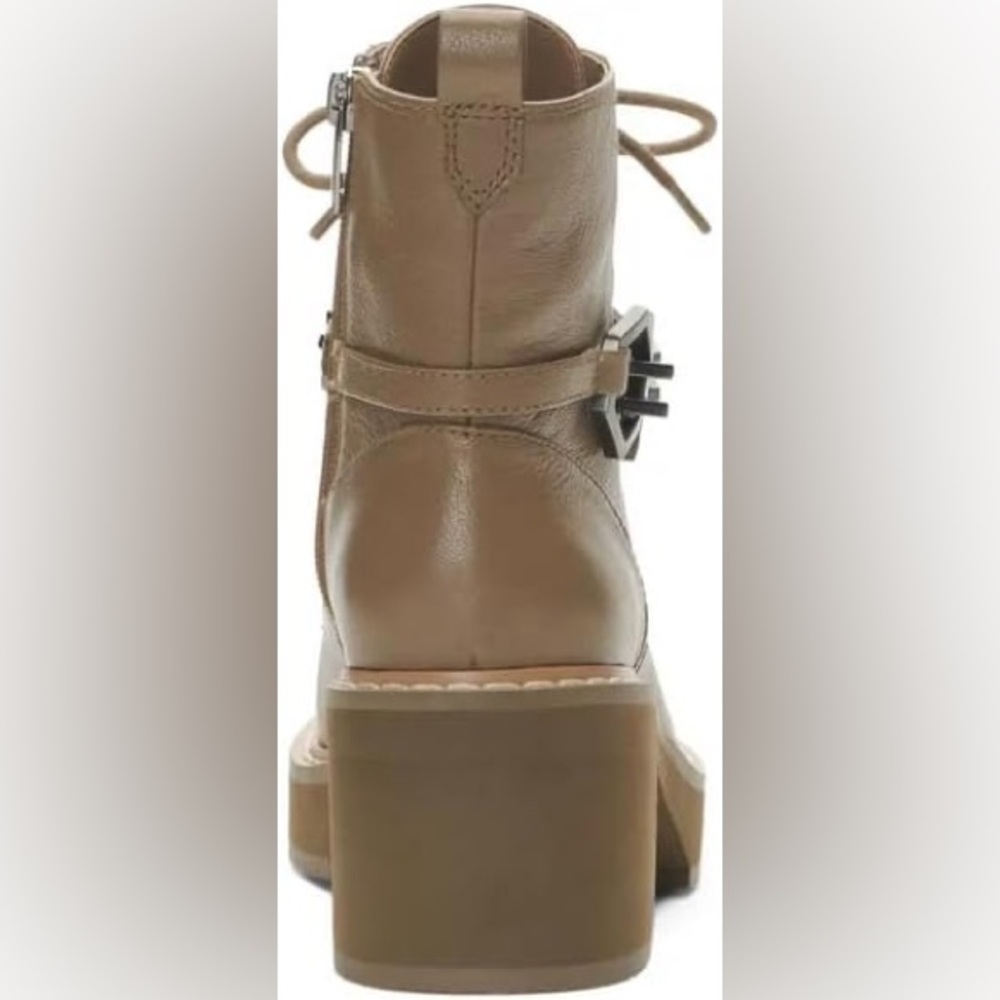 Vince Camuto Keltana Combat Boot Cub Brown Size 8.5 - Picture 7 of 10
